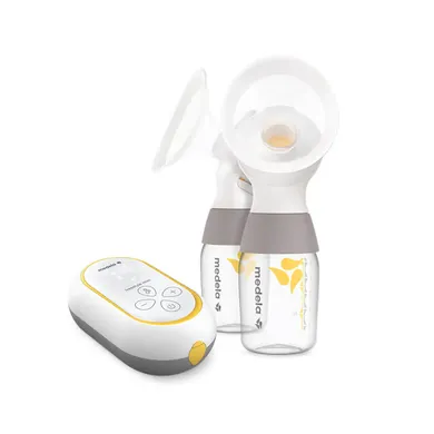 Hands Free Milchpumpen, medela, Transparent – Besonderheit: mehr Milch in der Hälfte der Zeit