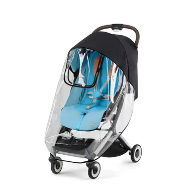 Regen- & Kälteschutz, cybex, Transparent – Besonderheit: Regenschutzfolie für den Reisebuggy Orfeo von Cybex Gold
