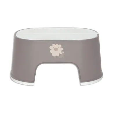 Tritthocker, bébé-jou, Beige – Besonderheit: große Trittfläche