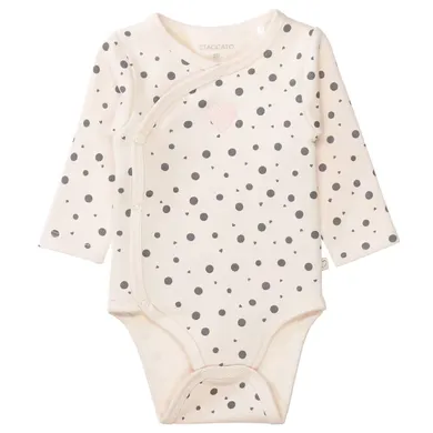 Wickelbodys, STACCATO, Beige – Besonderheit: aus 96% Baumwolle