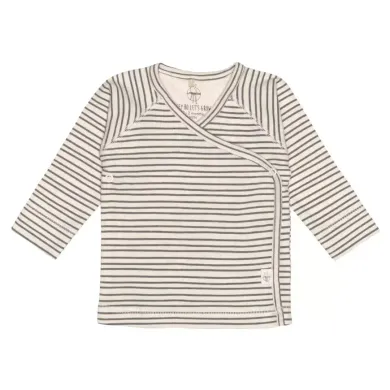 Wickelshirt, LÄSSIG, Grau – Besonderheit: praktischer Wickelverschluss