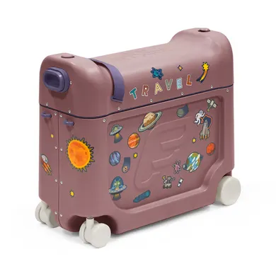 Kinderkoffer, STOKKE, Lila – Besonderheit: geräumiger Kinderkoffer als Handgepäck zulässig