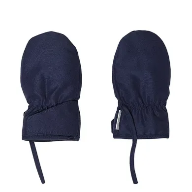 Handschuhe, MaxiMo, Blau – Besonderheit: mit Klettverschluss & Bindeband
