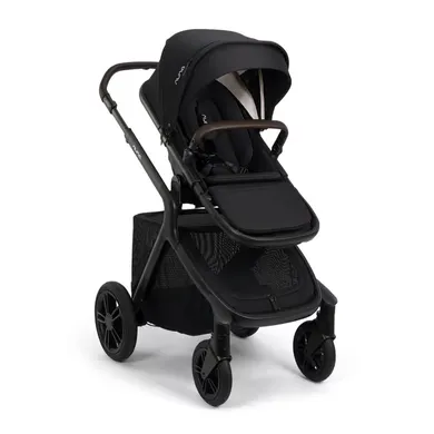 Kombi-Kinderwagen, nuna, Schwarz – Besonderheit: 4-fach verstellbare Rückenlehne