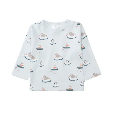 Langarmshirts, LITTLE ONE, Blau – Besonderheit: aus 100% Bio-Baumwolle