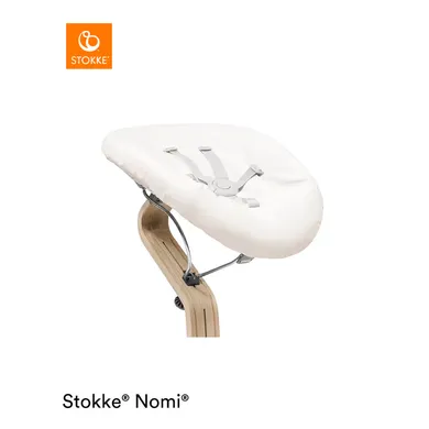 Hochstuhl Zubehör, STOKKE, Grau – Besonderheit: für die Verwendung des Nomi Stuhls ab der Geburt