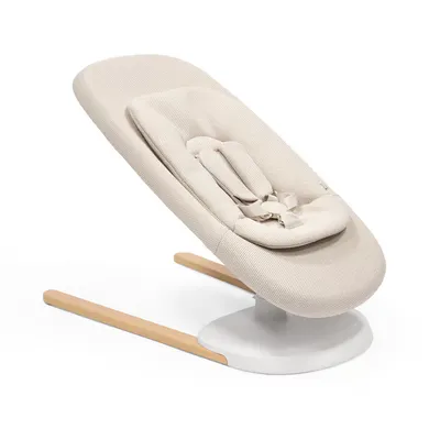 Wippen, STOKKE, Beige – Besonderheit: 3 einstellbare Liegepositionen für Neugeborene bis ca. 11 kg
