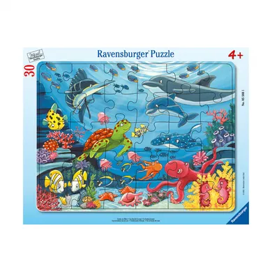 Puzzle, Ravensburger, Blau – Besonderheit: Kinderpuzzle ab ca. 4 Jahren