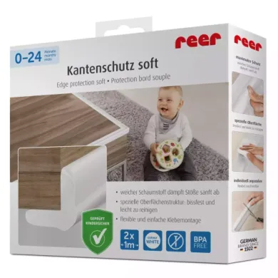Kantenschutz, reer, Weiß – Besonderheit: frei von BPA und Phthalate