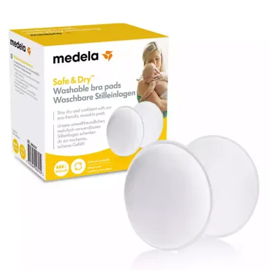 Stilleinlagen, medela, Weiß – Besonderheit: äußerst dünn für diskretes Tragen