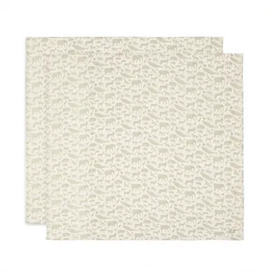 Mullwindeln, jollein, Beige – Besonderheit: als Spucktuch, Decke, Wickelunterlage, Handtuch oder Pucktuch verwendbar
