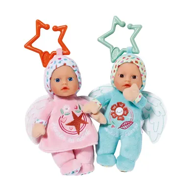 Puppen & Puppenwagen, Zapf Creation, Mehrfarbig – Besonderheit: niedlicher Stoff-Engel mit Rassel im Inneren