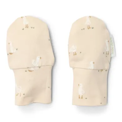 Handschuhe, LITTLE DUTCH, Beige – Besonderheit: aus hohem Bio-Baumwollanteil