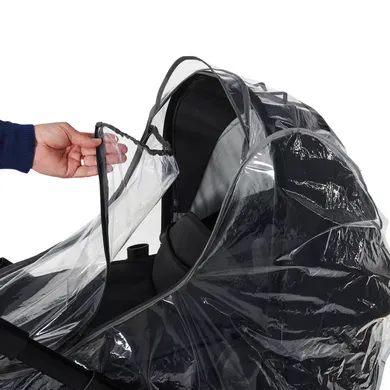 Regen- & Kälteschutz, LITTLE ONE, Transparent – Besonderheit: geeignet für Babywanne und Sportwagenaufsatz