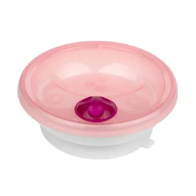 Besteck & Geschirr, primamma, Pink – Besonderheit: mit rutschfestem Saugnapf