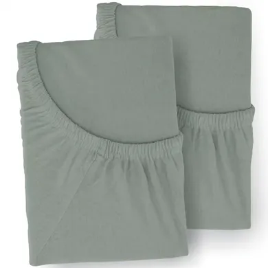Spannbettlaken, LITTLE ONE, Grün – Besonderheit: 100% Baumwolle