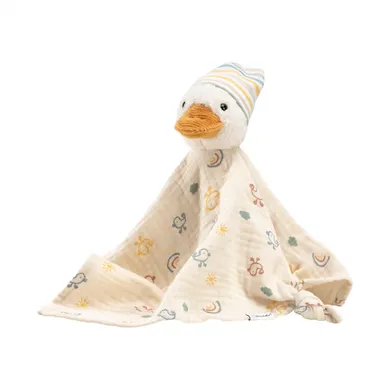 Schmusetücher, Sterntaler, Beige – Besonderheit: aus kuschelweichem Musselin