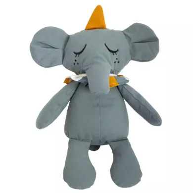 Kuscheltiere, Roommate, Grau – Besonderheit: 100% Bio-Baumwolle
