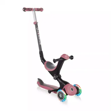 Roller, GLOBBER, Pink – Besonderheit: mit Leuchträdern