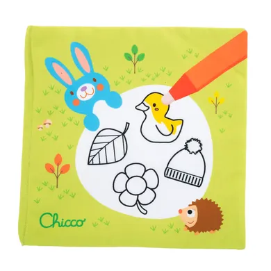 Kinderbücher, chicco, Grün – Besonderheit: magisches Malen mit Wasser
