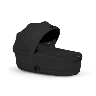 Tragewannen, cybex PLATINUM, Schwarz – Besonderheit: atmungsaktive Schaumstoffmatratze sorgt zusammen mit den Panorama- und Himmelsfenstern für erstklassigen Komfort und optimale Belüftung
