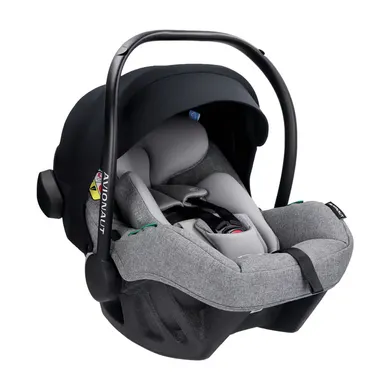 Babyschalen 0-13 kg, Gruppe 0+, AVIONAUT, Grau – Besonderheit: Autositz Gruppe 0+ für Babys ab Geburt bis 13 kg (ca. 15 Monate)