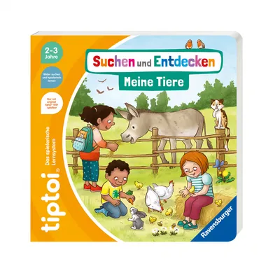 Kinderbücher, Tiptoi – Besonderheit: für Kinder von 2 bis 3 Jahren geeignet