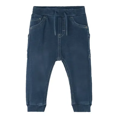 Lange Hosen, name it, Blau – Besonderheit: elastischer und verstellbarer Bund