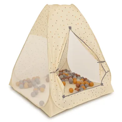Spielzelte, LITTLE ONE, Beige – Besonderheit: 100 dazugehörige Bällen