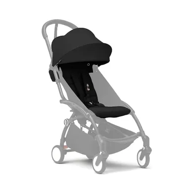 Sportsitze, STOKKE, Schwarz – Besonderheit: kompatibel mit dem YOYO³ Gestell