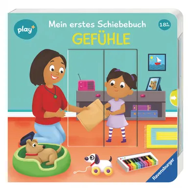 Kinderbücher, Ravensburger, Mehrfarbig – Besonderheit: interaktive Schiebeelemente fördern die Feinmotorik