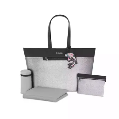 Wickeltaschen, cybex PLATINUM, Grau – Besonderheit: inklusive praktischer Wickelauflage