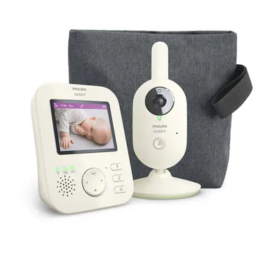 Video Babyphone, PHILIPS AVENT, Weiß – Besonderheit: mit 4 beruhigenden Melodien