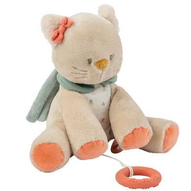 Spieluhren, Nattou, Beige – Besonderheit: kuschelweicher Begleiter mit "La-Le-Lu"-Melodie