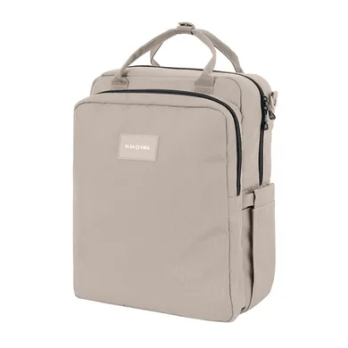 Wickelrucksäcke, ELSA & EMIL, Beige – Besonderheit: inkl. Karabinerhaken, Wickelunterlage, Flaschen-Isoliertasche und Extra-Tasche