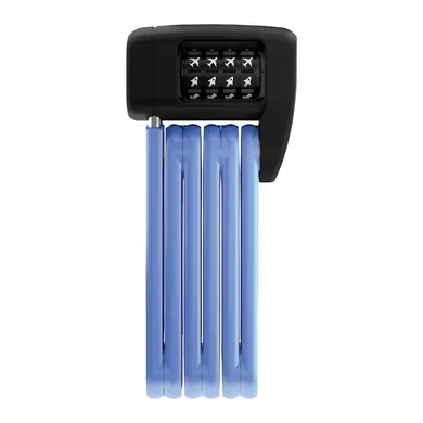 Fahrradfahren mit Kind, ABUS, Blau – Besonderheit: individuell einstellbarer Symbol-Code