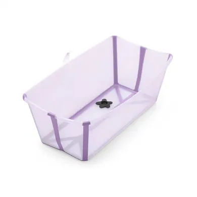 Badewannen, STOKKE, Lila – Besonderheit: platzsparendes Design