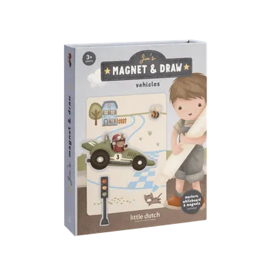 Kinderbücher, LITTLE DUTCH, Blau – Besonderheit: mit Illustrationen und Magneten