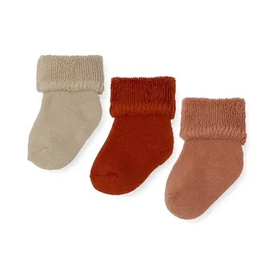 Socken & Strumpfhosen, LITTLE ONE, Orange – Besonderheit: praktischer 3er-Pack