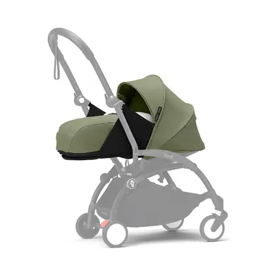 Regen- & Kälteschutz, STOKKE, Grün – Besonderheit: Liegefläche ca. 75 cm