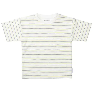 Kurzarmshirts, BASEFIELD, Weiß – Besonderheit: aus 100% Baumwolle