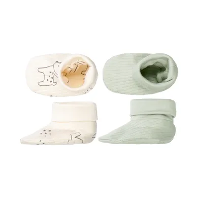Babyschuhe, LITTLE ONE, Beige – Besonderheit: Set bestehend aus zwei Schühchen