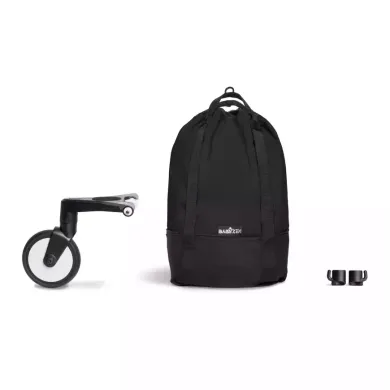 Kinderwagen Taschen, STOKKE, Schwarz – Besonderheit: die rollende Tasche