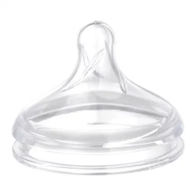 Trinksauger, lifefactory, Transparent – Besonderheit: Silikonsauger mit natürlicher Form