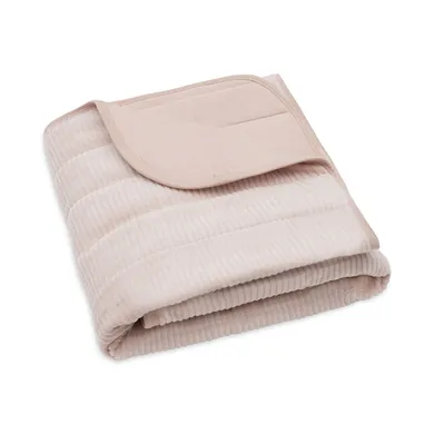 Kuscheldecken, jollein, Pink – Besonderheit: aus weichem Rippstoff