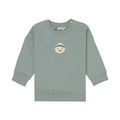 Pullover & Sweatshirts, LÄSSIG, Grün – Besonderheit: aus 95% Baumwolle