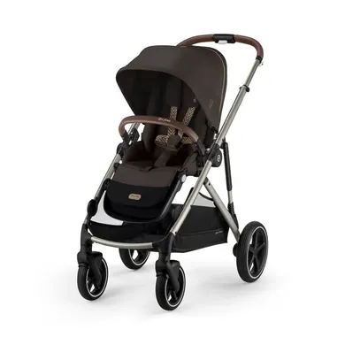 Kombi-Kinderwagen, cybex, Braun – Besonderheit: über 20 Kombinationsmöglichkeiten
