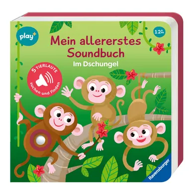 Kinderbücher, Ravensburger, Mehrfarbig – Besonderheit: 5 Geräusche aus dem Dschungel