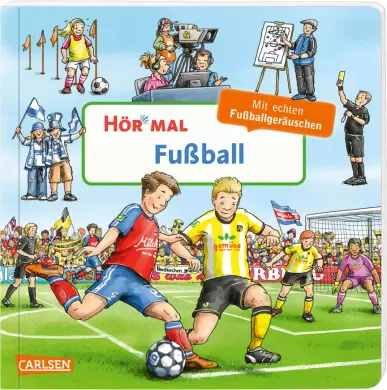 Kinderbücher, CARLSEN, Mehrfarbig – Besonderheit: mit echten Fußballgeräuschen