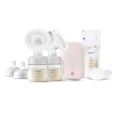 Milchpumpen, PHILIPS AVENT, Pink – Besonderheit: entspanntes Abpumpen in Sitzposition